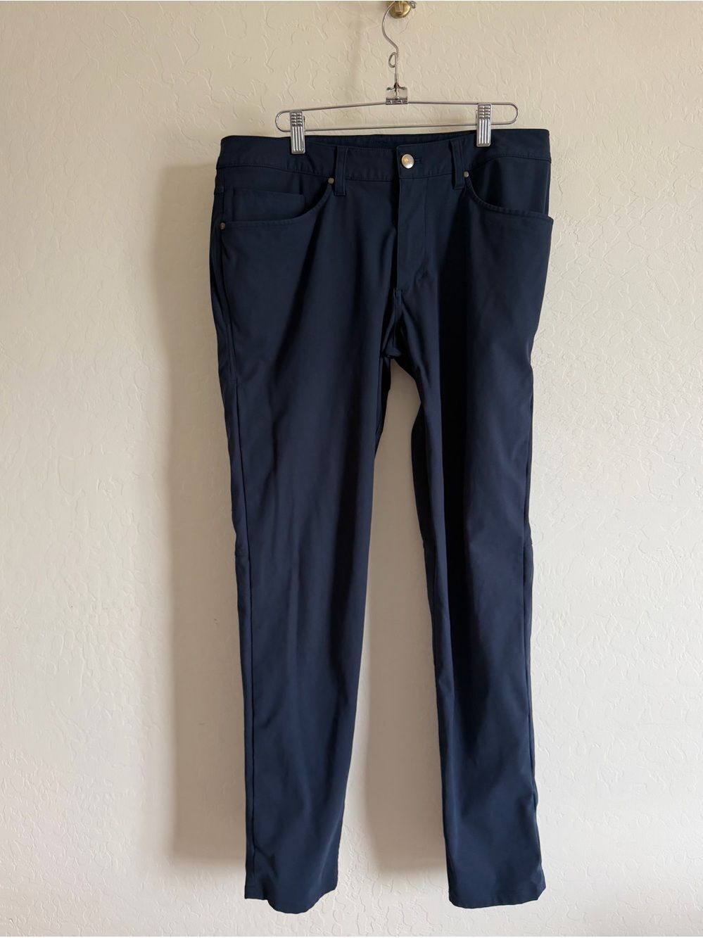 Lululemon ABC 5-Pocket Technical Pants Dark Navy / Obsidian - Size 33x31